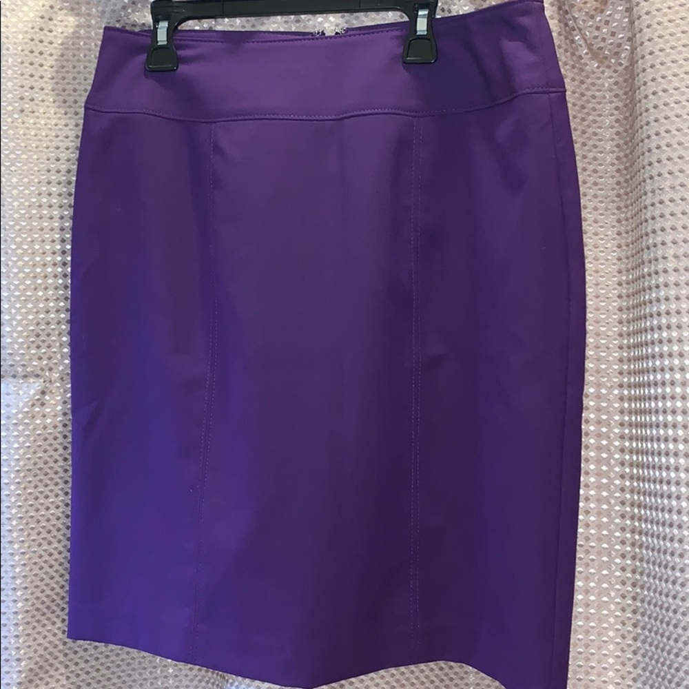 Kim Rogers Purple Dress Skirt Size 12P